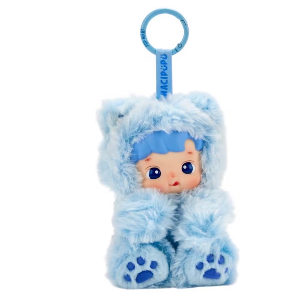 Pop Mart HACIPUPU Gummy Bear Series Vinyl Blueberry Flavor Plush Pendant